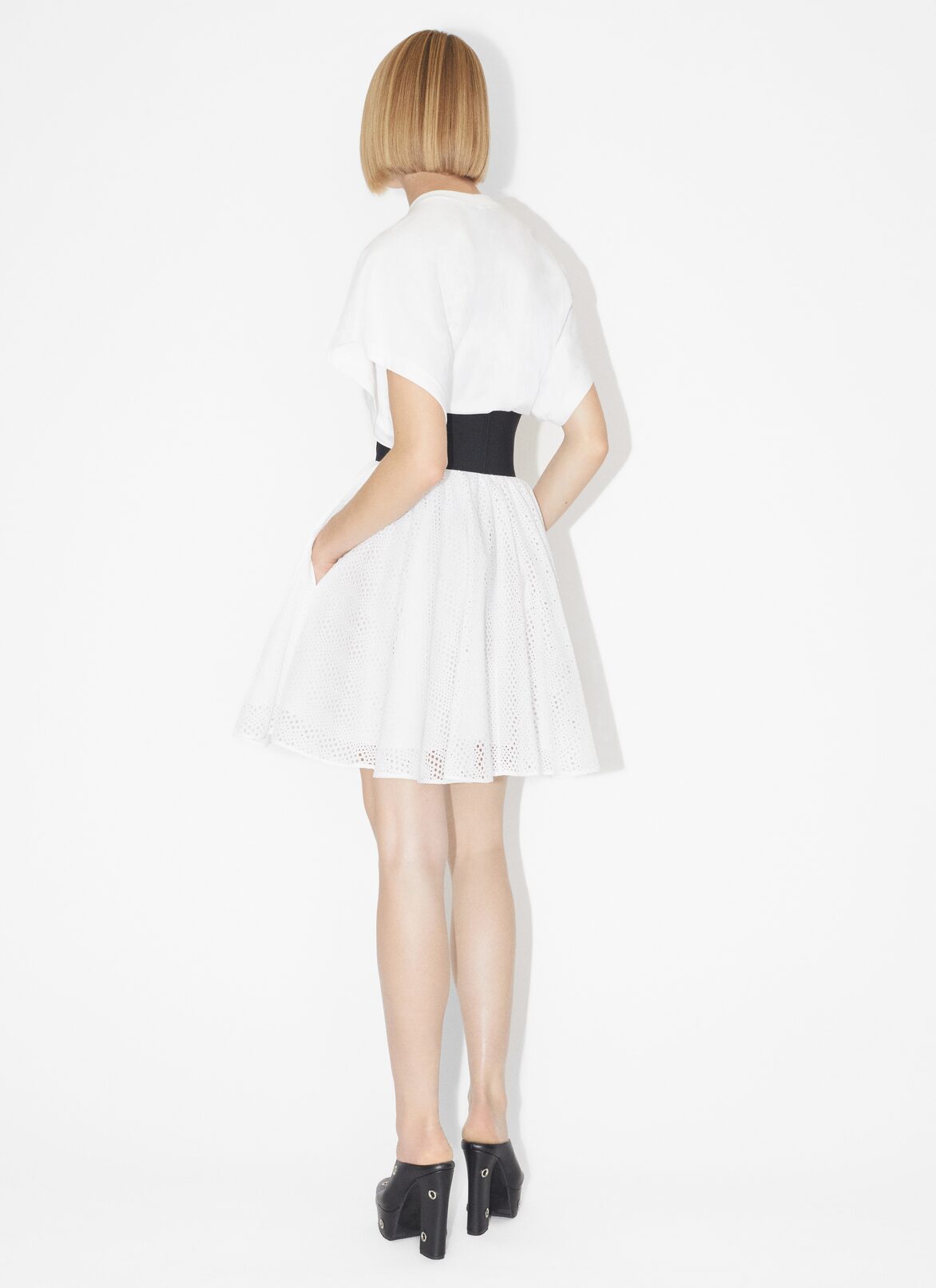 T-SHIRT ALAÏA ALAÏA WHITE T-SHIRT ALAÏA